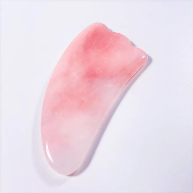 Huiying Cheap Price Rose Quartz Claw Facial Gua Sha Tool