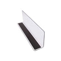Hookei Clear Acrylic Pharmacy Shelf Divider Custom Size Adjustable Magnetic Shelf Divider for Supermarket MegaBDM