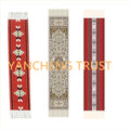 Oriental Rug Carpet Bookmarks Assorted Designs- Beautiful Elegant Woven Cloth Bookmarks