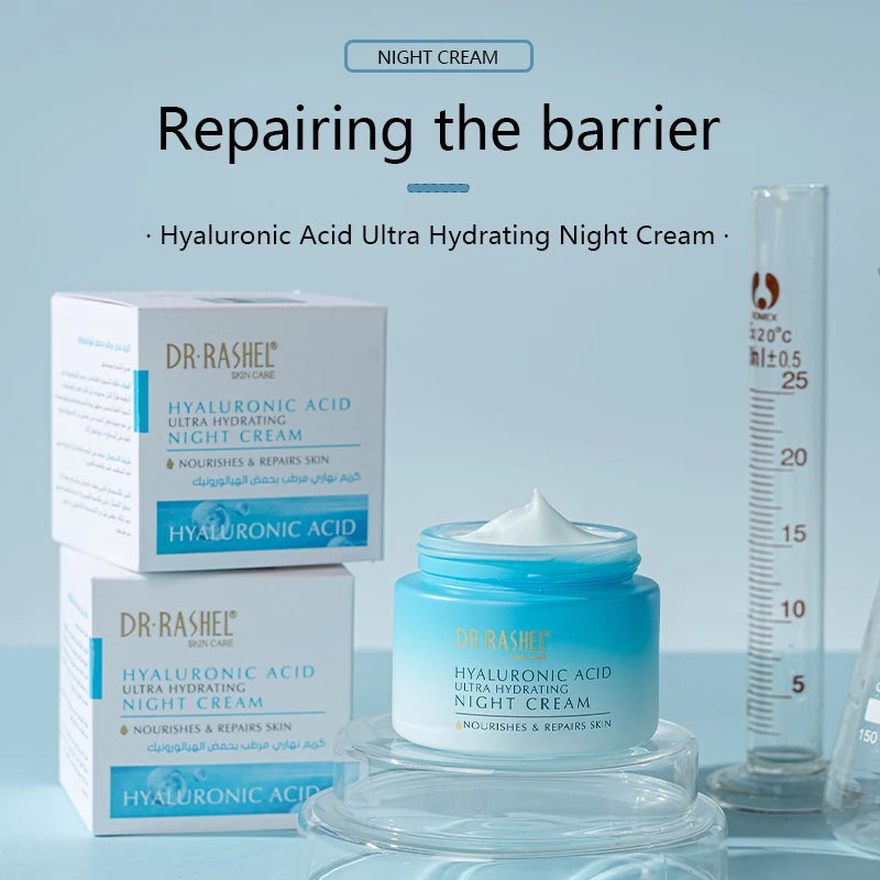 DR RASHEL Skin Care Moisturizing Nourishing Hydrating Hyaluronic Acid Day and Night Face Cream 120g