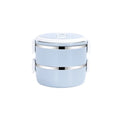 New Stainless Steel Sandwich Bento Lunch Box with Plastic Leakproof Lid Food Grade Storage Container MegaBDM