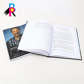 Low Cost Publishing Books Printing Services Customized Design Hardback Book Printing