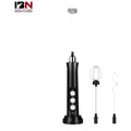 Adjustable 3-Speed Ceramic Handheld Aeroccino Milk Frother Food-Grade Stand Drink Mixer Kitchen Tool
