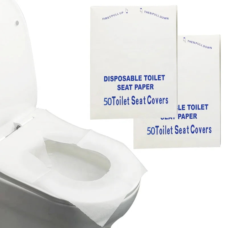 Disposable Protective Paper Toilet Seat for Airline