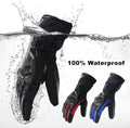 Suomy Winter Warm Motorcycle Gloves 100% Waterproof Windproof Guantes Moto Luvas Touch Screen Luva Motociclista Luvas Moto