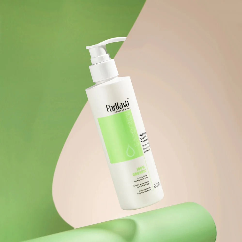Parllava Professional Hair Repair Organic and Natural Herbal Macadamia Oil Leave in Conditioner