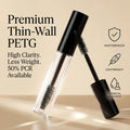 Empty 10ml Mascara Tube Round Plastic Packaging Eyelash Wand Custom Color Private Label OEM Factory
