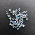 Wholesale Lot of Natural Rainbow Moonstone Cabochon Crystals Blue Gemstone for Jewelry Loose Cabochon