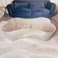 Modern Designer Luxury Centre Tables Silver Metal Stainless Steel Cloud Coffee Table Set Furniture Living Room Set Coffee Tables