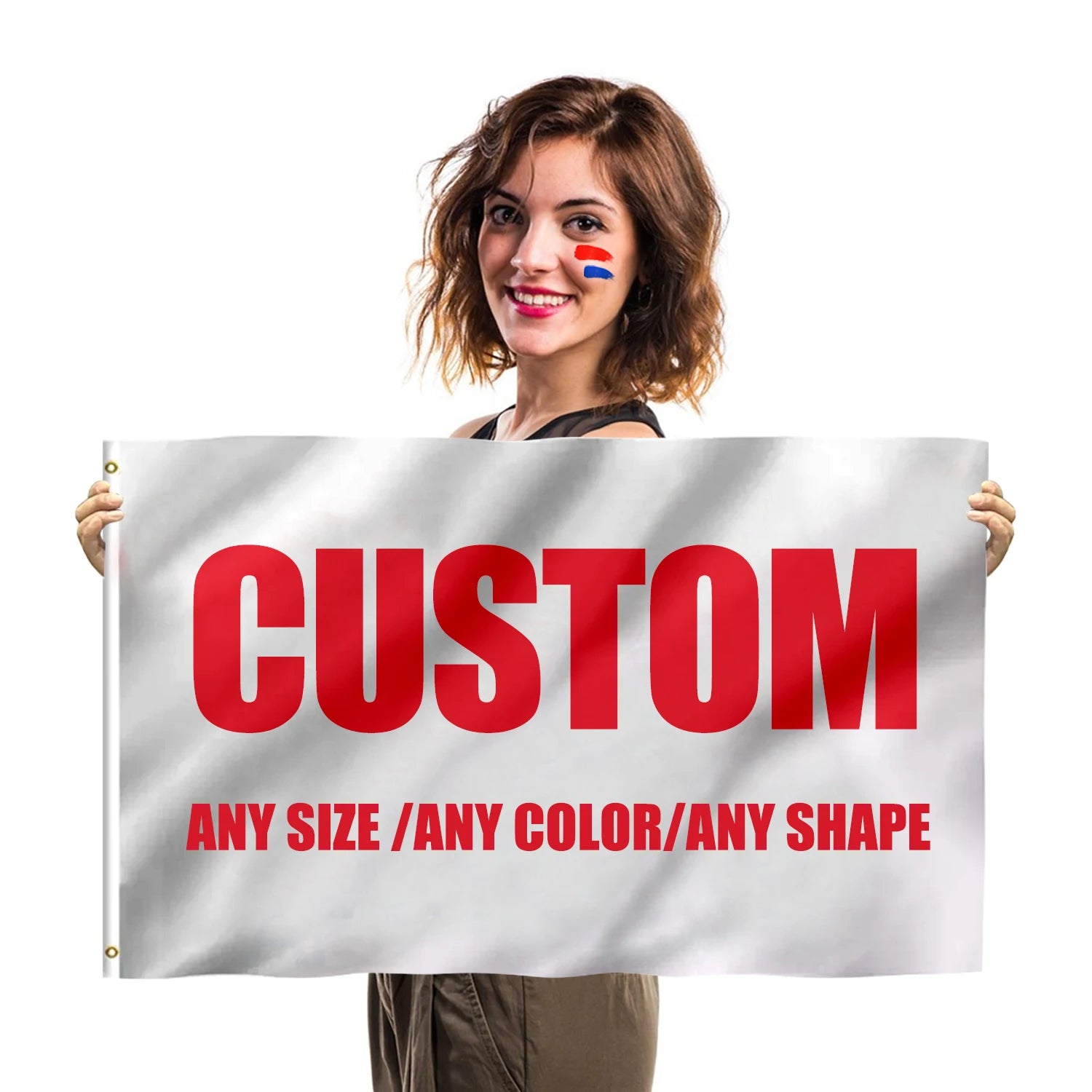 Promotional Product Professional Factory High-quality Customized Flag 3x5ft Blank logo Outdoor Banner Custom One Piece Flag