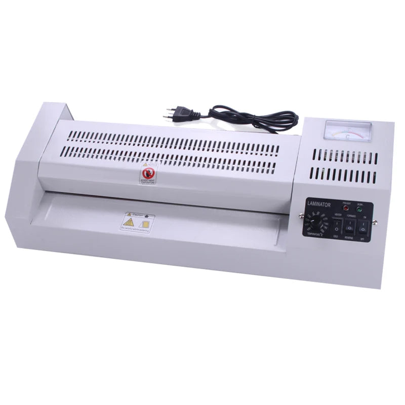 ZEQUAN Laminating Machines Manufacturer Large Rubber Roller A3 Desktop Laminator With Excellent Sealing Quality