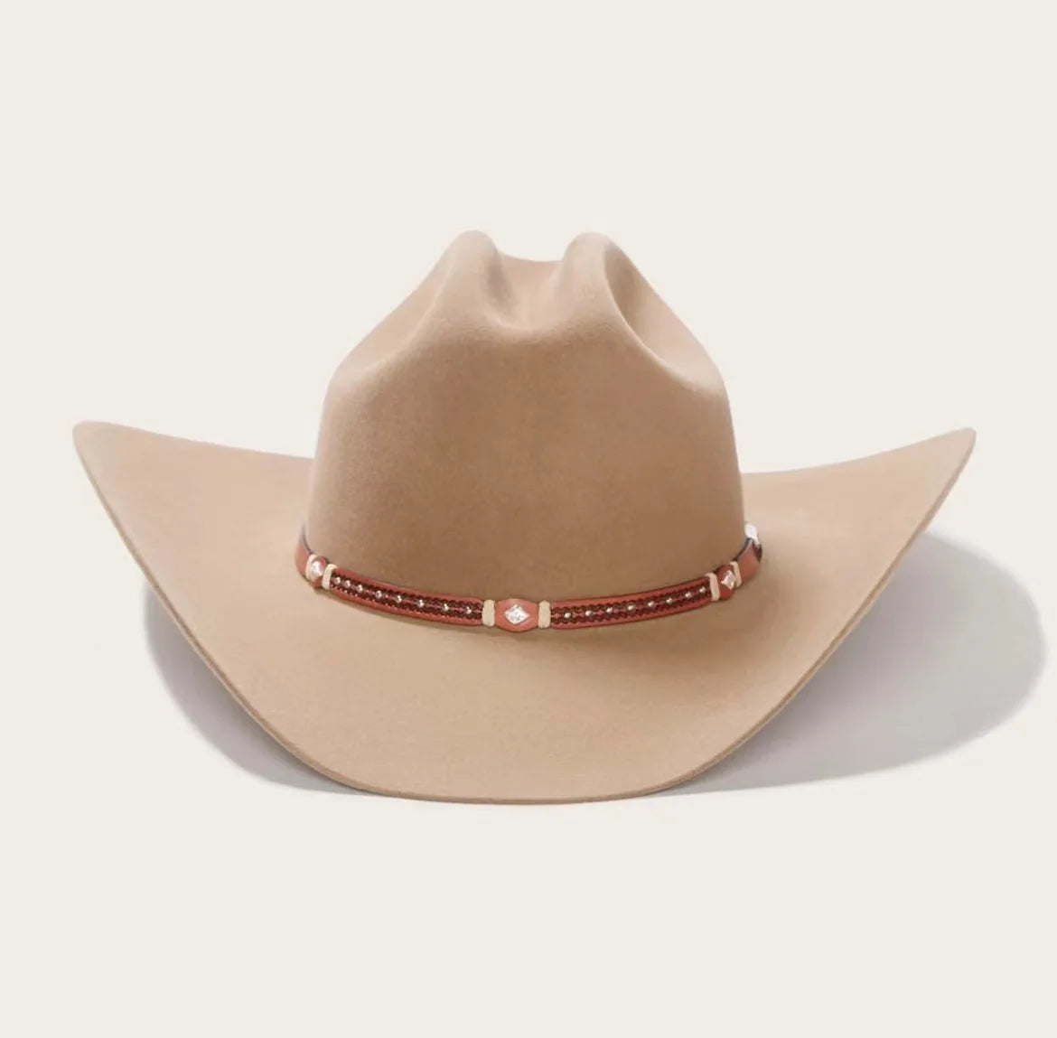 USA Stock Fashion Accessories Adult 100% Wool Felt Cowboy Hat Sombreros for Casual Party Travel Fishing Outdoor Summer