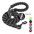 Strong Reflective Eco-Friendly Nylon Braided Climbing Rope with Print Lace Decoration for Medium and Large Cats Heavy Duty Leash