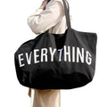 Promotion Large Personalized Cotton Grocery Everything Canvas Tote Bag Beach Canvas Bag