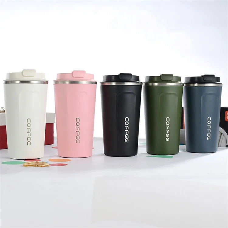 Custom Logo 510ML 380ml Double Walled 304 Stainless Steel Vacuum Insulated Travel Tumbler Coffee Mug