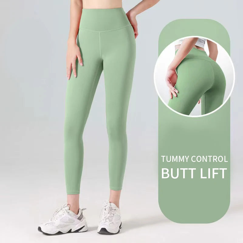 Workout Leggings for Women Scrunch Tights Tummy Control Gym Fitness Girl Sport Active Yoga Pants