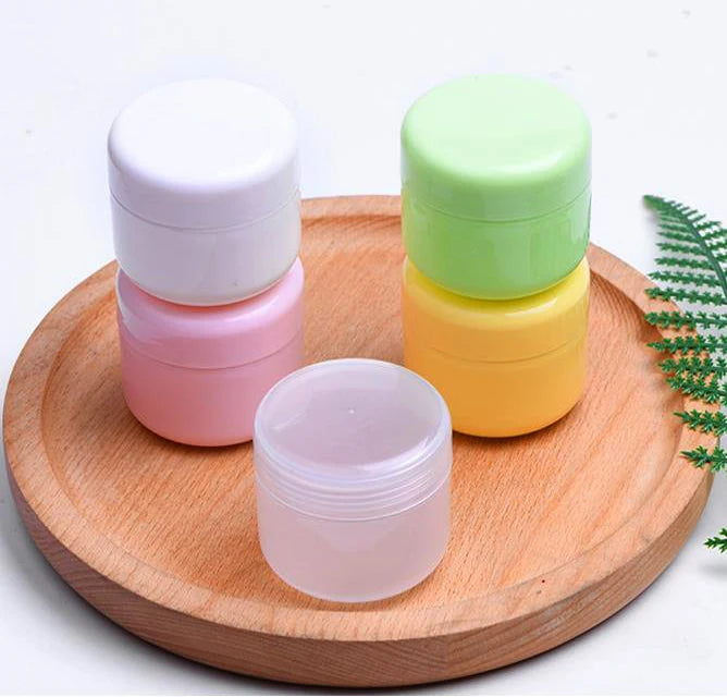 50gg Leco-friendly Packaging Wheat Straw Plastic Container Jar with Screw Lid for Body Butter Cream Scrub