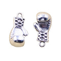 Charms 3D Boxing Glove Fist 28x15x13mm Tibetan Silver Color Pendants Antique Jewelry Making DIY Handmade Craft