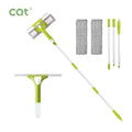 Professional CQT CG03 Multi-function Window Cleaning Tool Big Glass Cleaner Wiper Icy White ABS Plastic Aluminium Squeegee