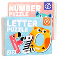 Cartoon Animal Alphabet Number Magnetic Stickers Montessori Mathematics Early Educational Jigsaw Puzzle Fun Toy for Kids Learn