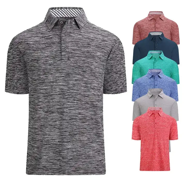Customized Breathable Golf Polo Shirts Comfortable Fit Blank T-Shirts Wholesale Luxury Men's Oversized Polo Shirts T-Shirts