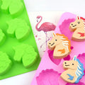 231 Factory and Stock 3d 6 Cavity unicorn Shape Silicone Cake Moldsoap Making Moldssilicone Candle Molds