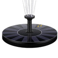 2024 Solar Bird Bath Fountain Pump Upgrade 1.4W Free-floating Solar Fountain Pump with 6 Nozzles Suitable for Gardens Ponds