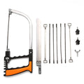 12 Pcs Set Packing Multi Function Mini Hacksaw Handsaw Metal Cutting Bow Saw for Wood Metal Plastic Tile Cutting