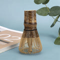 Long Handle Stocked Matcha Whisk Broom with Tea Bowl
