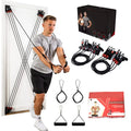 Door-Based Home Gym Total-Body Training System X-Factor Door Gym Resistance Power Cords