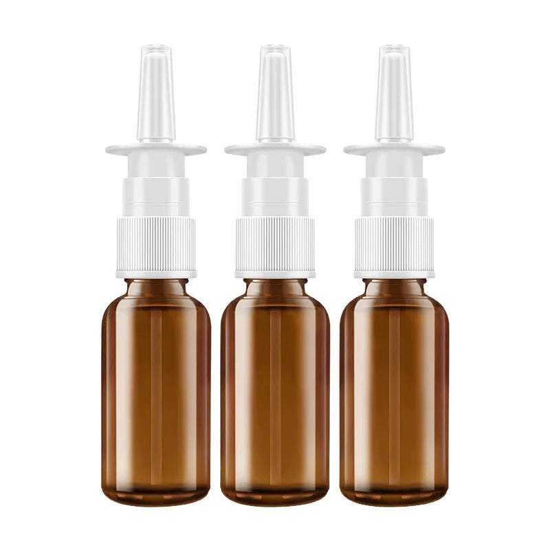 Factory Price 5ml 20ml 10ml 30ml 100ml Amber Essential Oil Bottle 50 ml Essential Oil Spray Bottle Nasal Spray Bottle