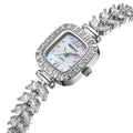 NIBOSI 2675 Ladies Fashion Square Case Bracelet Design Water Proof Elegant Women Wrist Quartz Watch