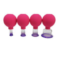 Gradient Color Glass Facial Cupping Therapy Set Body Massager with Cupping Feature