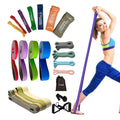 NQ SPORT Custom Latex Fitness Workout Training Elastic Pull-up Rubber Band for Gym Yoga Strength Exercise Resistance Bands