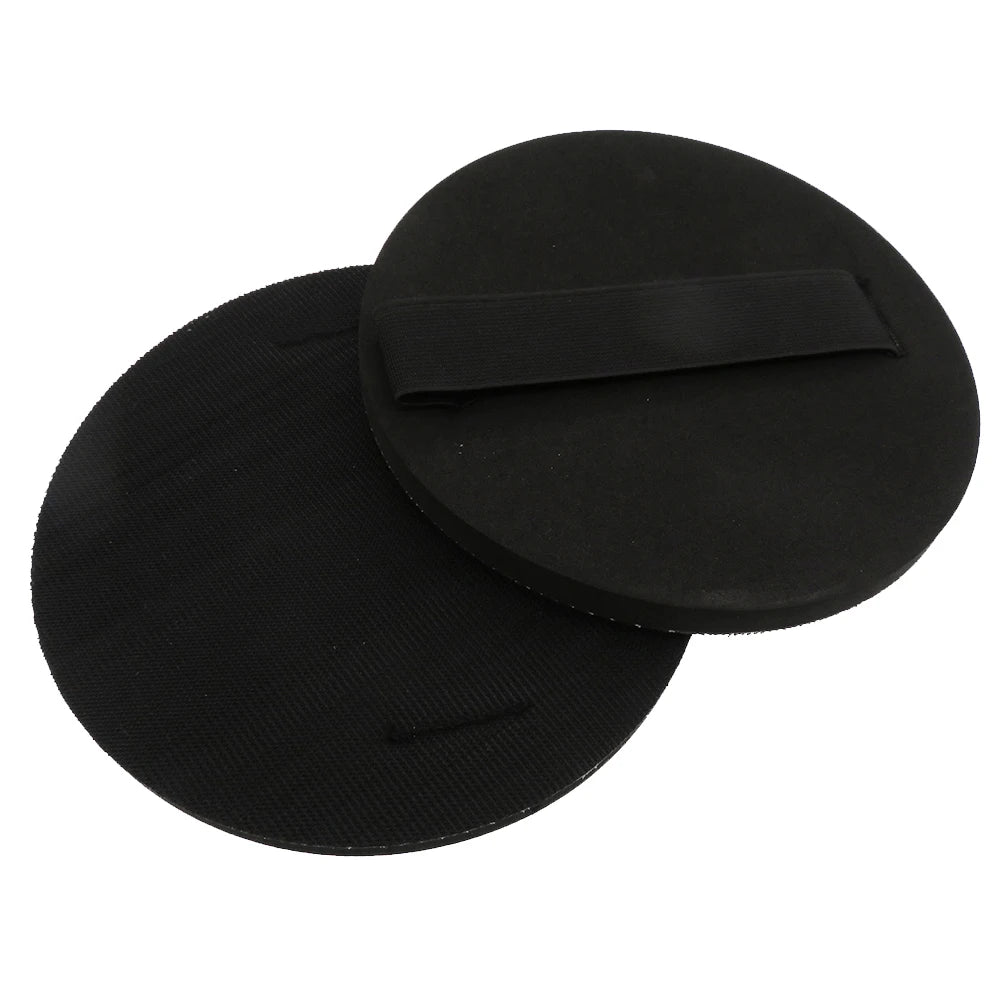 Wholesale 6Inch Hook and Loop Hand Buffing Pads EVA Manual Sandpaper Bacing Pad Hand Sanding Block for Abrasive Tools Polishing