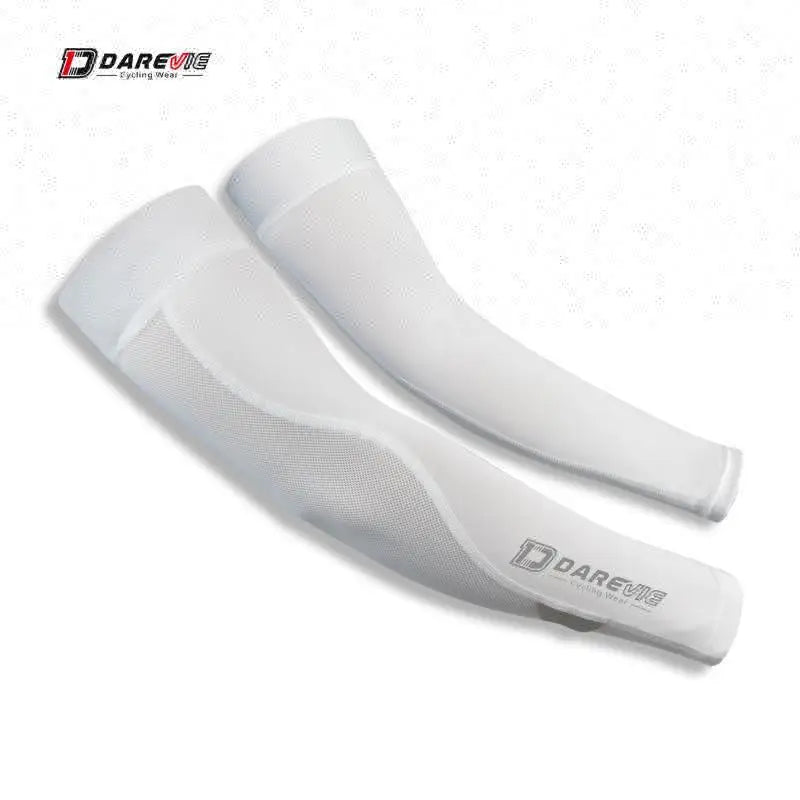 Darevie Custom Cycling Arm Covers Basketball Football Arm Warmers Sports for Men Women Cycling Arm Sleeves Uv Protection