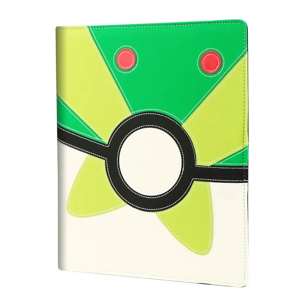 MIO Premium 9-Pocket Sheet Pokemoned Album 20 Sheets Card Holder Binder Holds 360 Trading Game Cards Durable PU Material