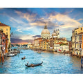 CHENISTORY 992556  Wholesale Diy Paint by Numbers Painting Venice Water City Scenery Painting by Number for Modern Wall Art