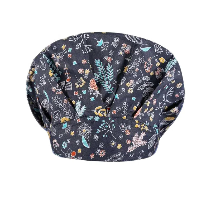Private logo and fashionable scrub hats OEM Doctor scrub doctor uniform work wear print nurse hat