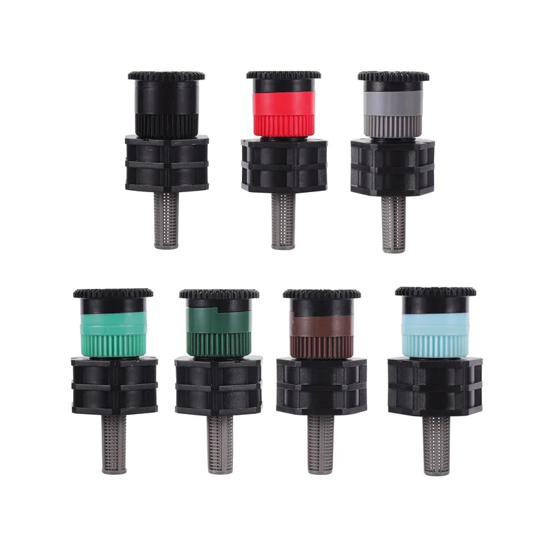 Garden Pop up Sprinkler Replacement Nozzle 0~360 Degree Adjustable Park Grass Lawn Crop Irrigation System