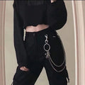 Hot Selling Double Layers Pants Chain Man Alloy Punk Chain for Fashion Jeans