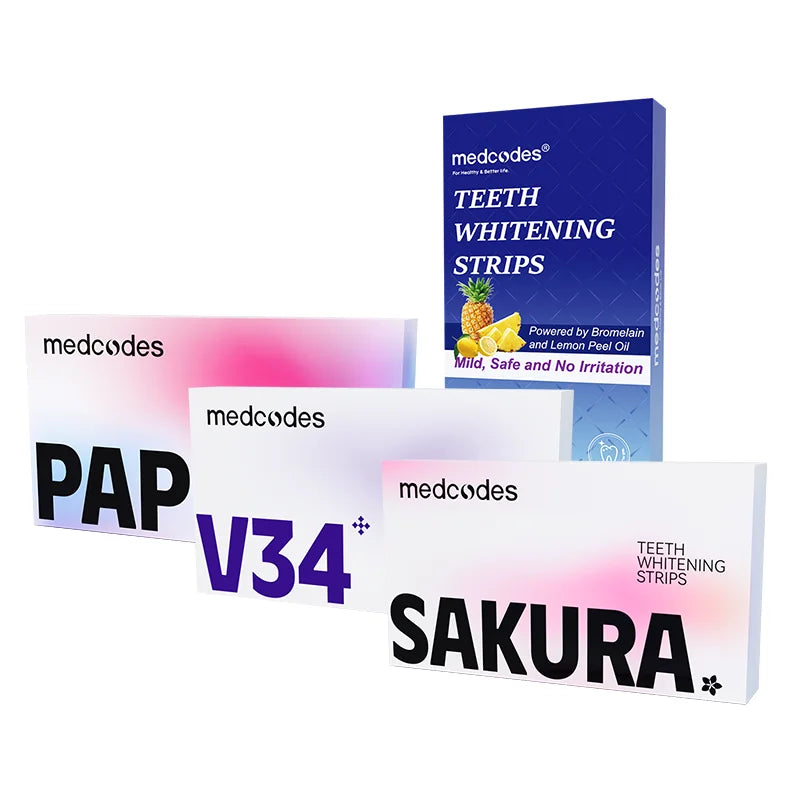 14 Treatments OEM ODM Private Label Professional 100% Residue Free Dental Whitening Tooth Bleaching Fruit Teeth Whitening Strips