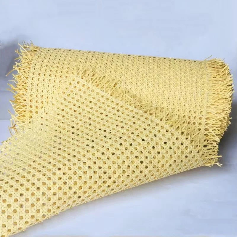 Factory Low-Priced Wholesale Natural Rattan Cane Synthetic Rattan Cane Webbing Roll