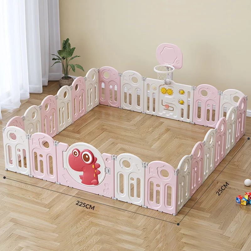 Hot Selling Kids Playpen Plastic Fence Baby Playground Fence Indoor Child Play Yard Playpen for Baby and Toddlers