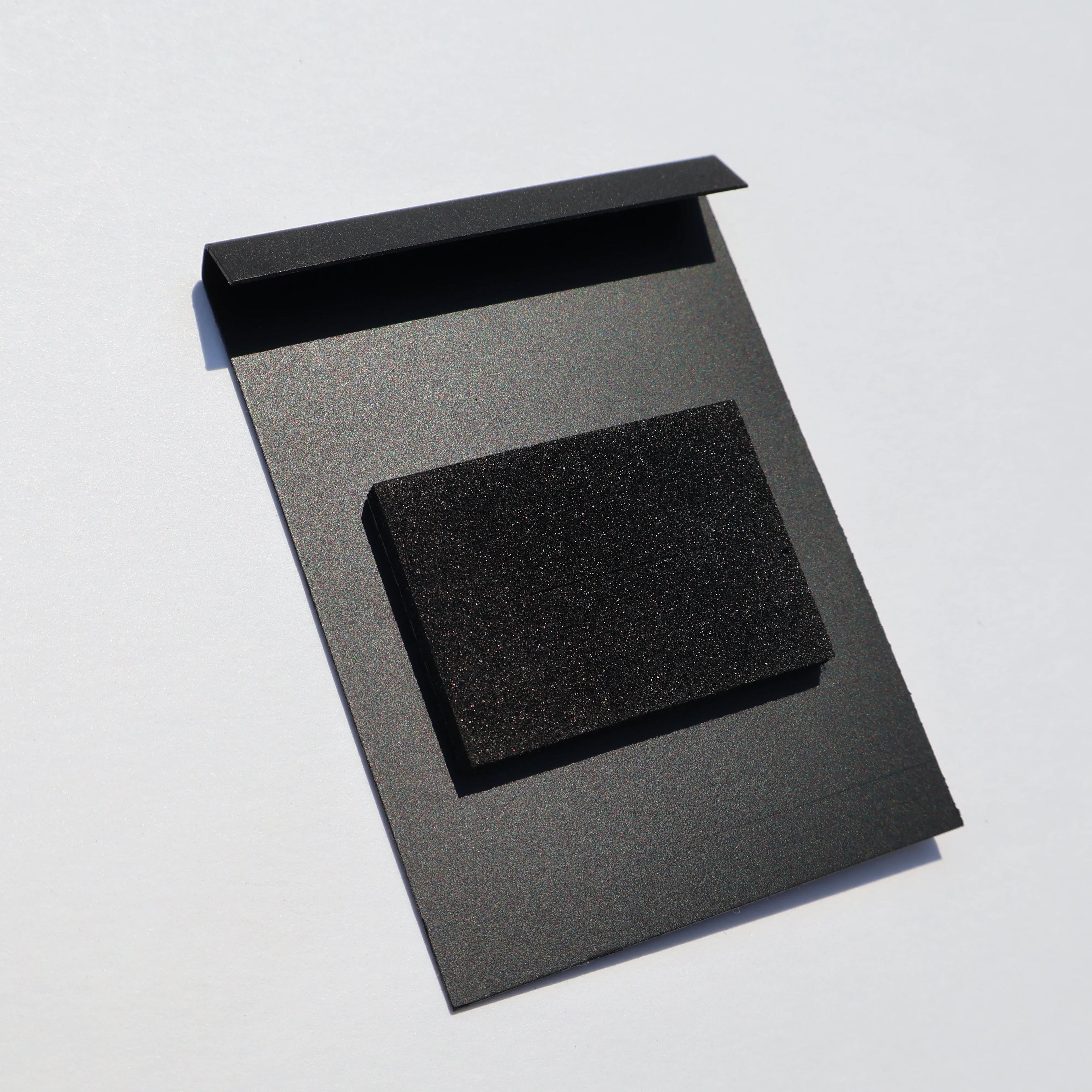 Textured Jewelry Card with Hot Stamping for Rings Display in Craft Trays