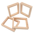 Artistic Wooden Photo Frame with LED Night Light Personalized Picture Acrylic Table Lamps for Photo Album Display