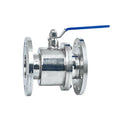 Stainless Steel Manual Sanitary Flange Ball Valve