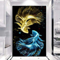 DIY 5D Diamond Painting Animal Fish Landscape Lotus Diamond Embroidery Full Drill Paintings Pictures Craft Home Decor Kits