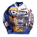 Oem Cotton Male Bomber Embroidery Jackets Custom Embroider Patch logo Riding Motorcycle Nascar Racing Jacket