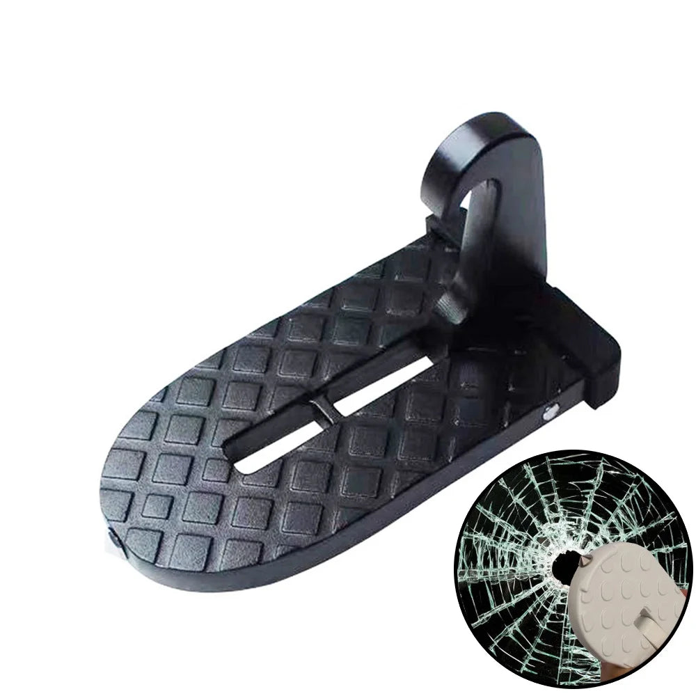 Foldable Car Roof Rack Step Car Door Step Multifunction Universal Latch Hook Foot Pedal Aluminium Alloy Safety Car Accessories